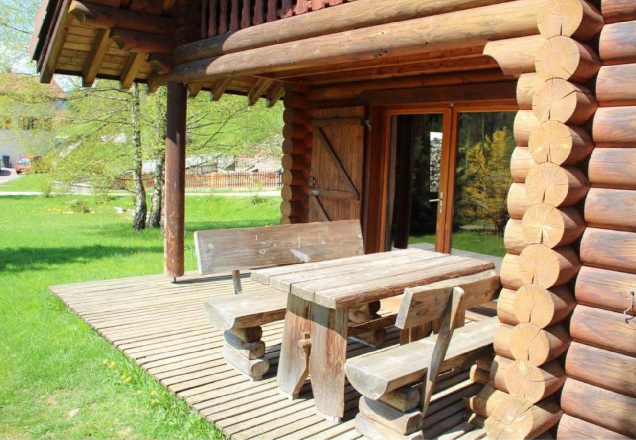 L'Ours Noir Chalet En Rondins 拉布雷斯 外观 照片