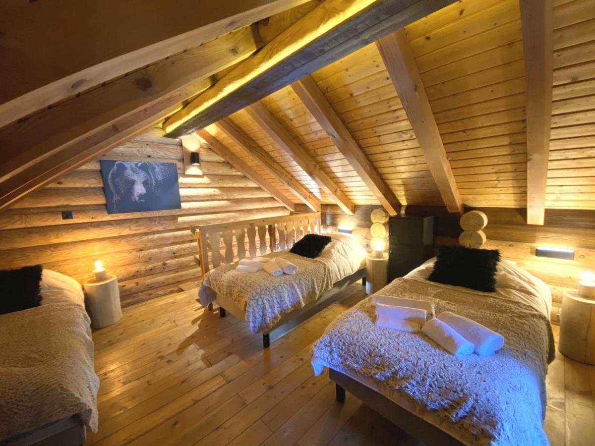 L'Ours Noir Chalet En Rondins 拉布雷斯 外观 照片