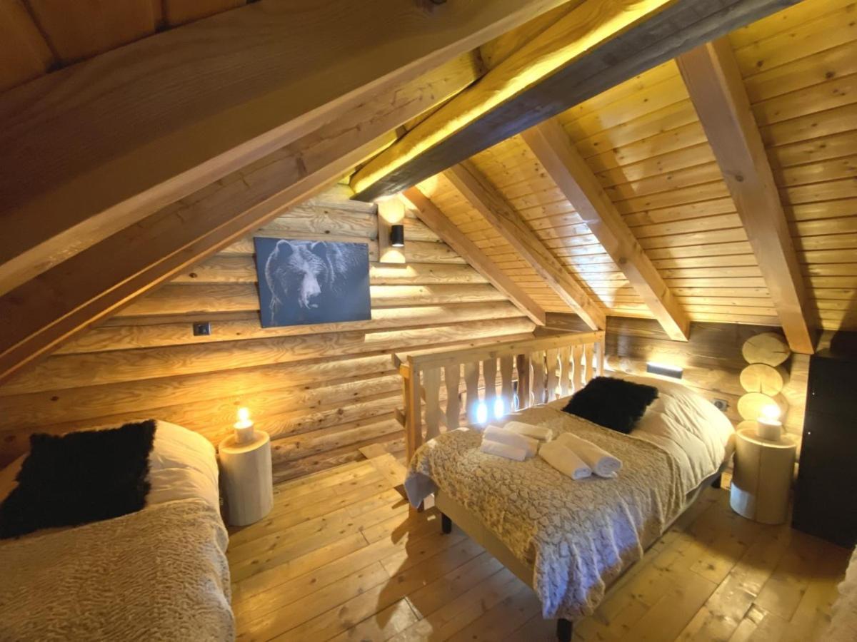 L'Ours Noir Chalet En Rondins 拉布雷斯 外观 照片