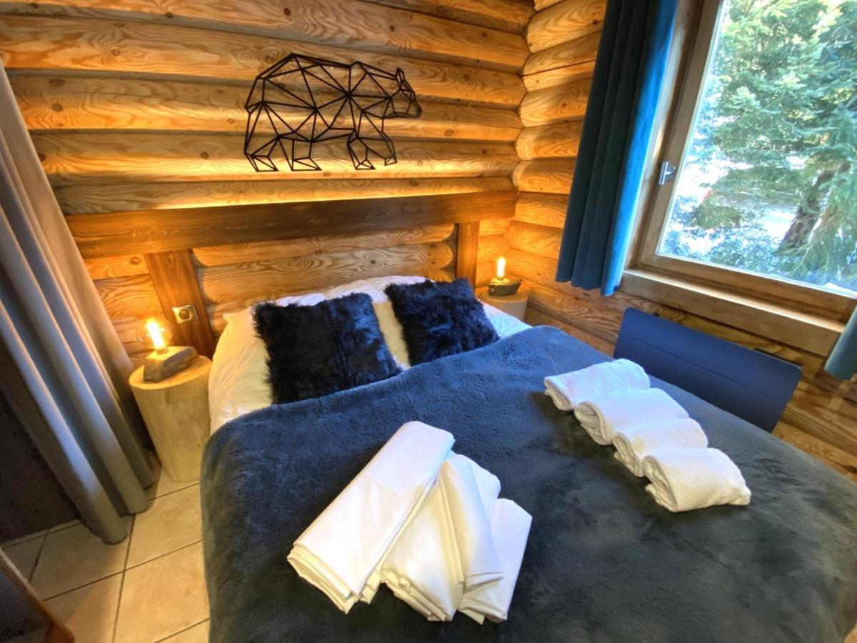 L'Ours Noir Chalet En Rondins 拉布雷斯 外观 照片
