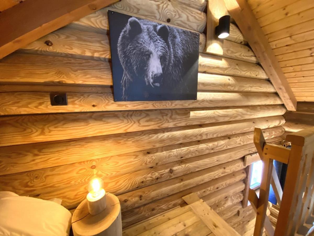 L'Ours Noir Chalet En Rondins 拉布雷斯 外观 照片