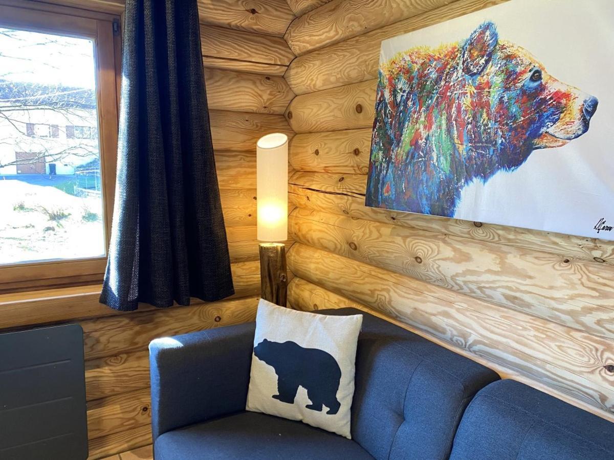 L'Ours Noir Chalet En Rondins 拉布雷斯 外观 照片