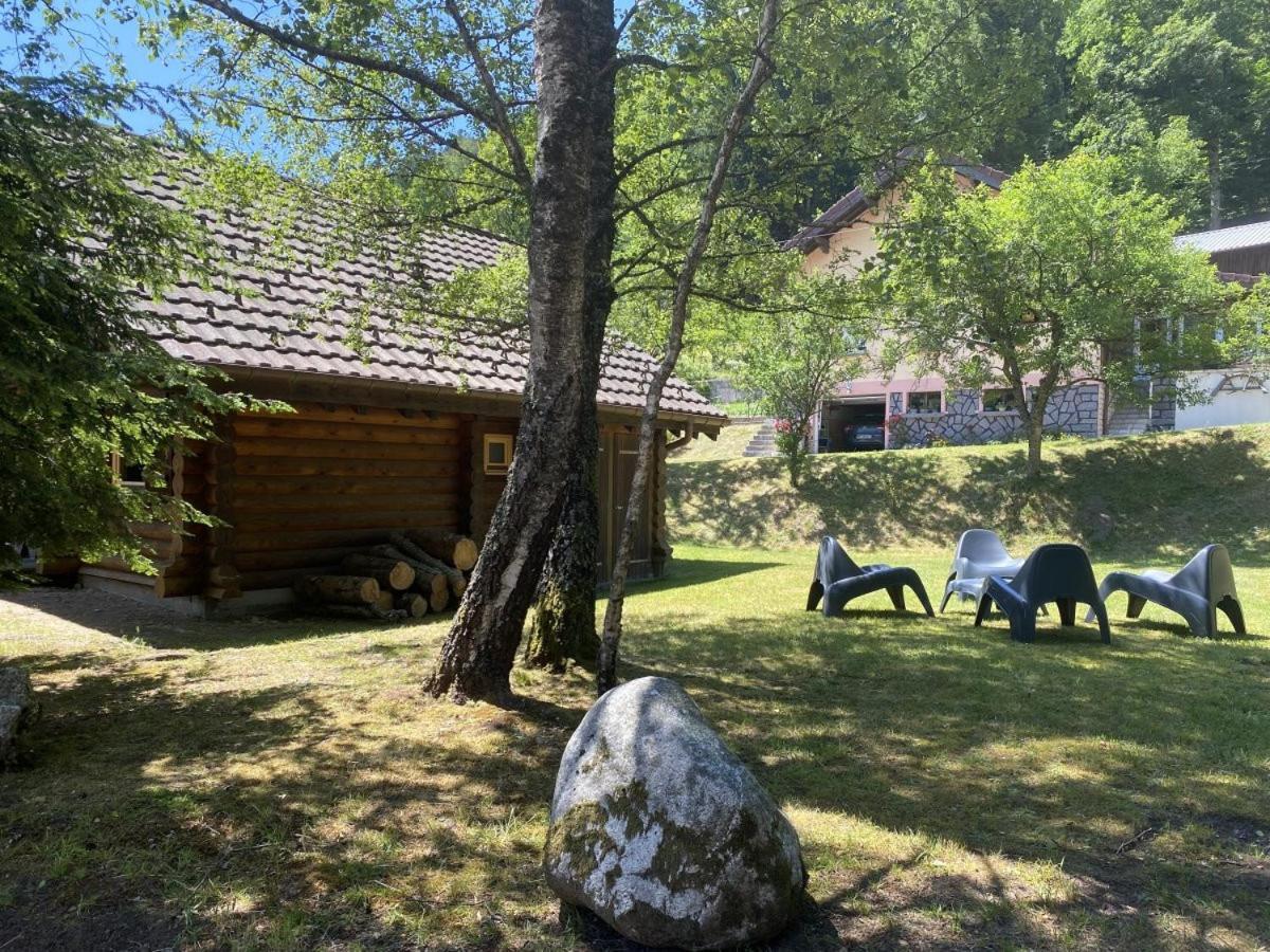 L'Ours Noir Chalet En Rondins 拉布雷斯 外观 照片